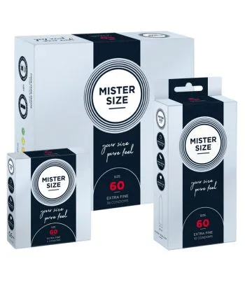 Mister Size 60mm (par 3, 10 ou 36)