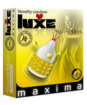 Luxe Condoms Yellow Devil