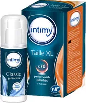 Intimy Taille XL + Gel Lubrifiant Intime