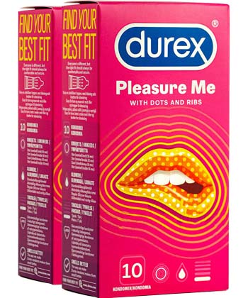 Durex Pleasure Me x2
